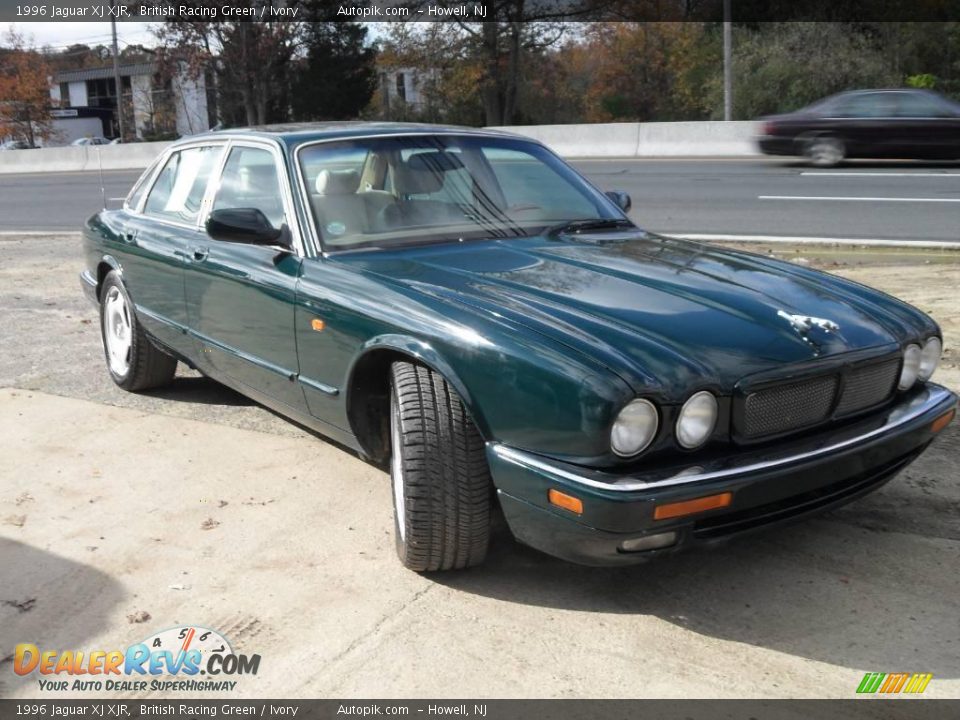 1996 Jaguar XJ XJR British Racing Green / Ivory Photo #3