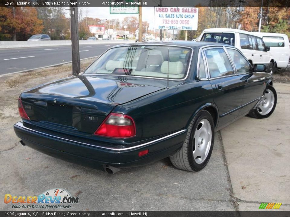 1996 Jaguar XJ XJR British Racing Green / Ivory Photo #5