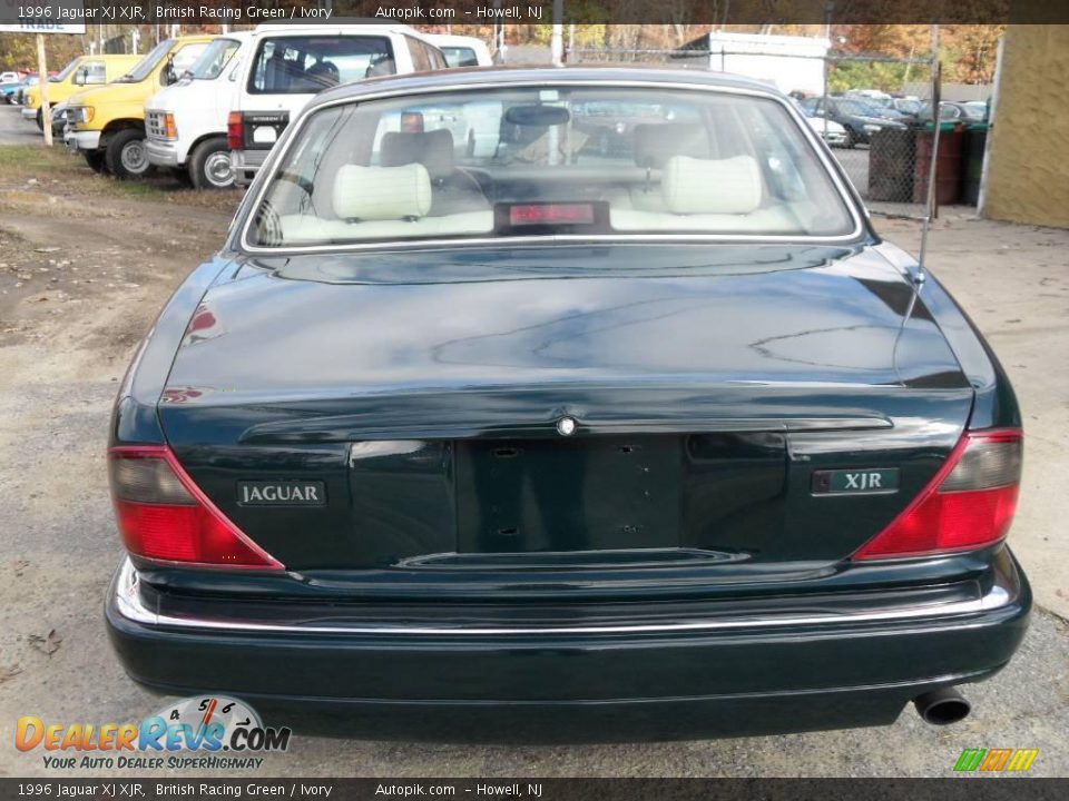 1996 Jaguar XJ XJR British Racing Green / Ivory Photo #6