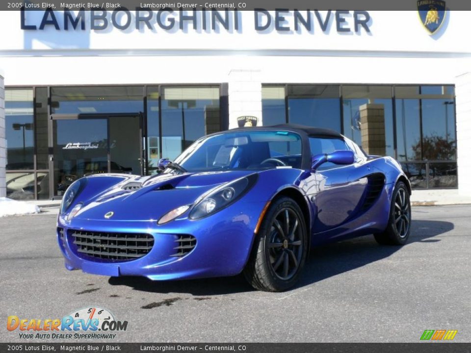 2005 Lotus Elise Magnetic Blue / Black Photo #1