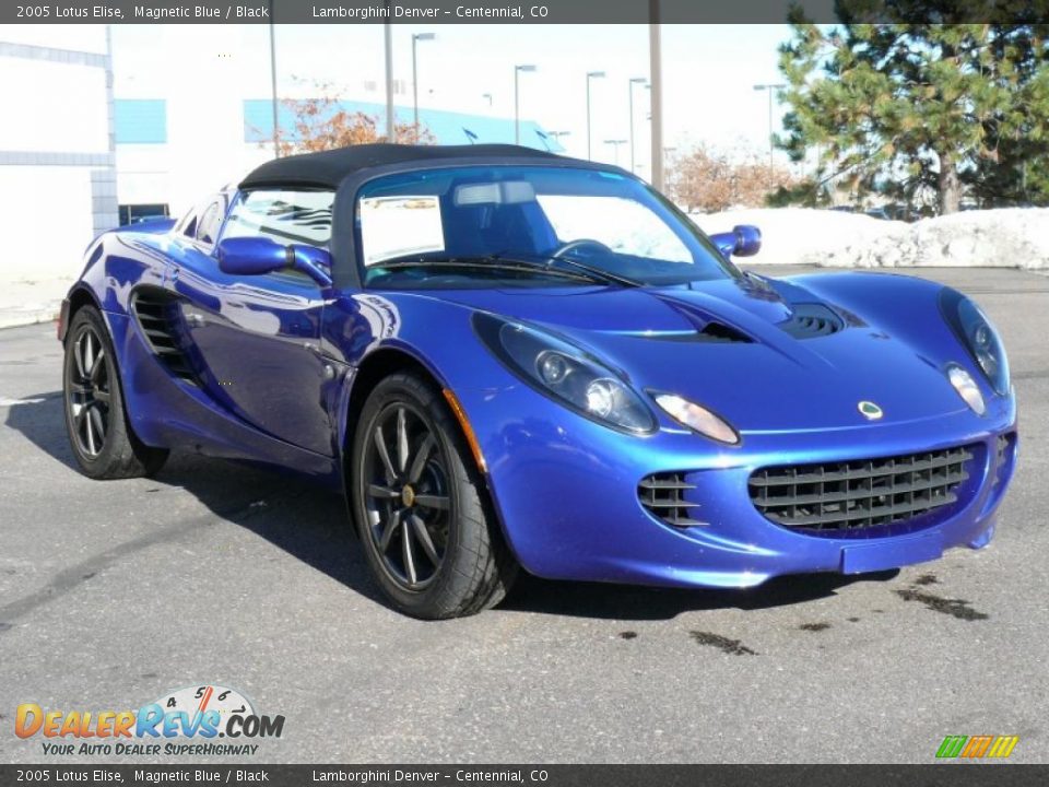 2005 Lotus Elise Magnetic Blue / Black Photo #4