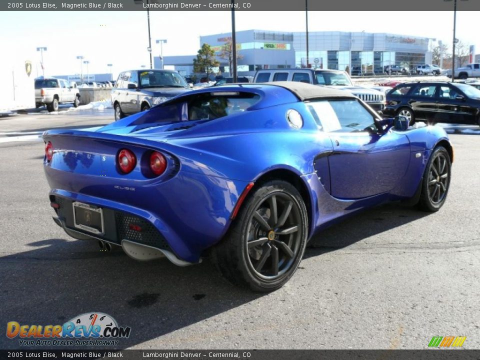 2005 Lotus Elise Magnetic Blue / Black Photo #6
