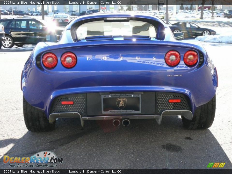 2005 Lotus Elise Magnetic Blue / Black Photo #7
