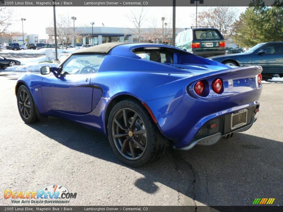 2005 Lotus Elise Magnetic Blue / Black Photo #8