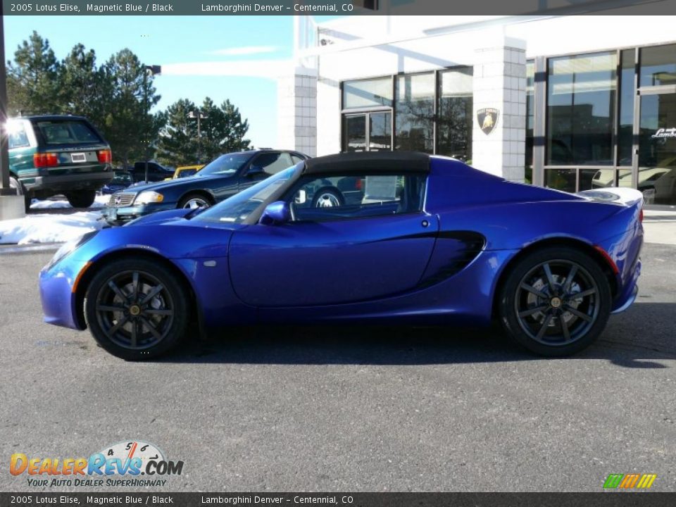 2005 Lotus Elise Magnetic Blue / Black Photo #9