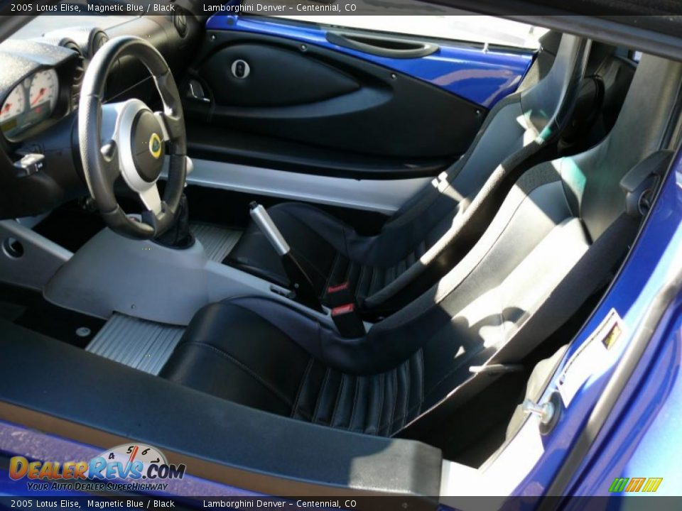 2005 Lotus Elise Magnetic Blue / Black Photo #11