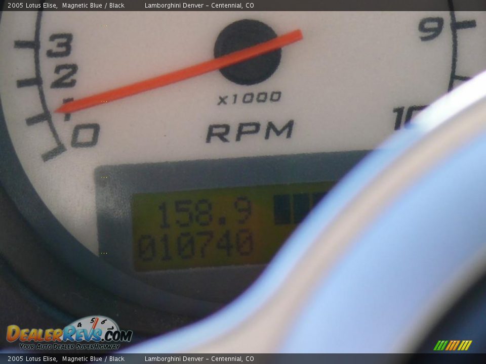 2005 Lotus Elise Magnetic Blue / Black Photo #13