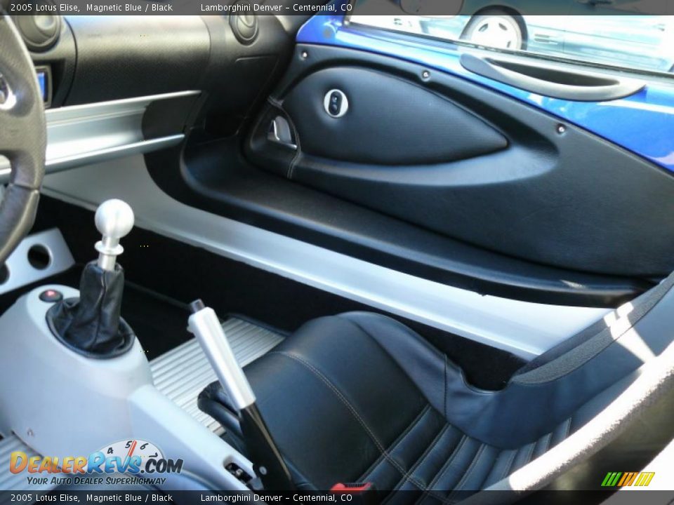 Black Interior - 2005 Lotus Elise  Photo #14