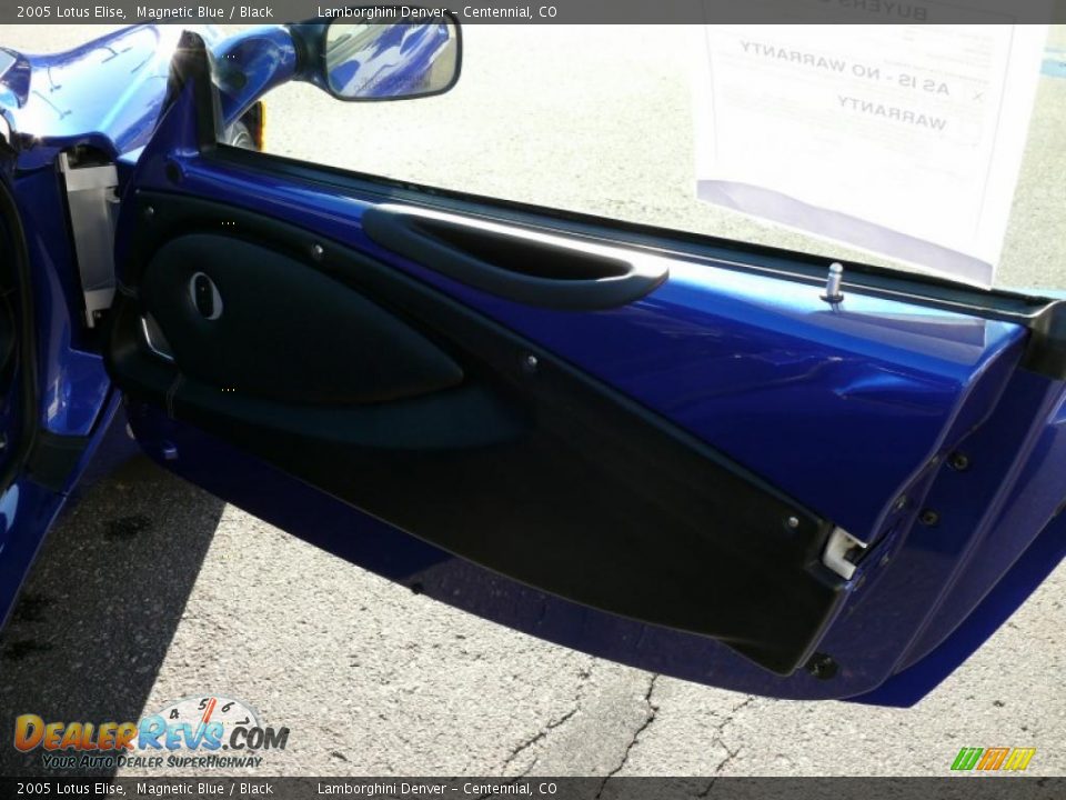 2005 Lotus Elise Magnetic Blue / Black Photo #16