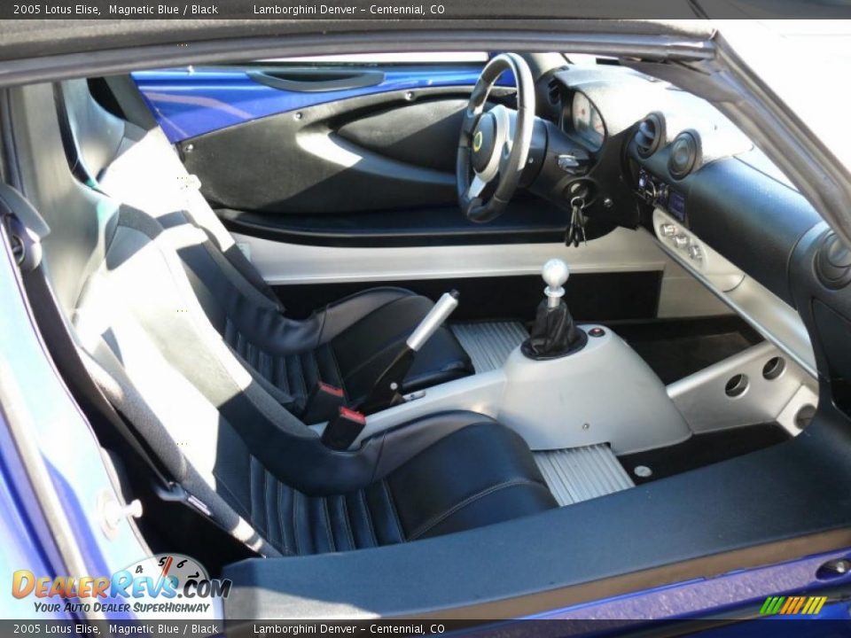 Black Interior - 2005 Lotus Elise  Photo #17
