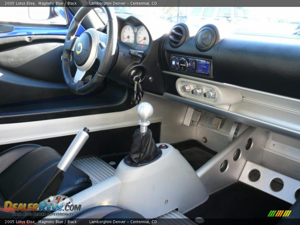 Black Interior - 2005 Lotus Elise  Photo #18