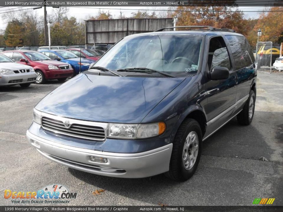 1998 Mercury Villager GS Medium Wedgewood Blue Metallic / Graphite Photo #2