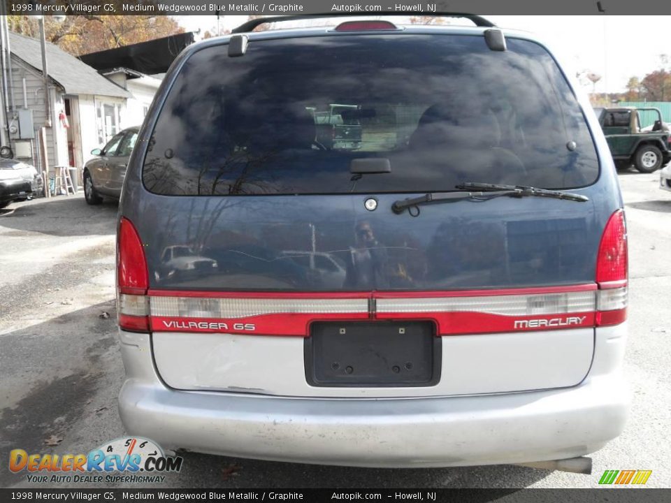 1998 Mercury Villager GS Medium Wedgewood Blue Metallic / Graphite Photo #6