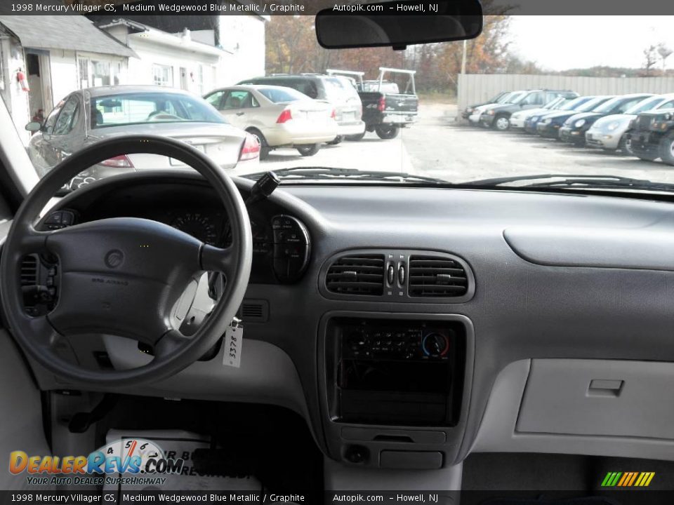 1998 Mercury Villager GS Medium Wedgewood Blue Metallic / Graphite Photo #13