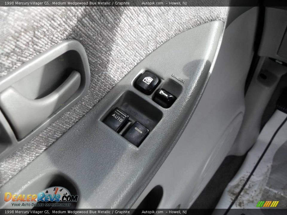 1998 Mercury Villager GS Medium Wedgewood Blue Metallic / Graphite Photo #17