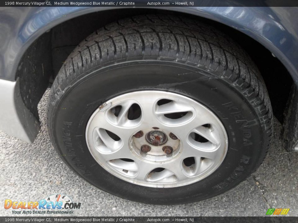 1998 Mercury Villager GS Medium Wedgewood Blue Metallic / Graphite Photo #19