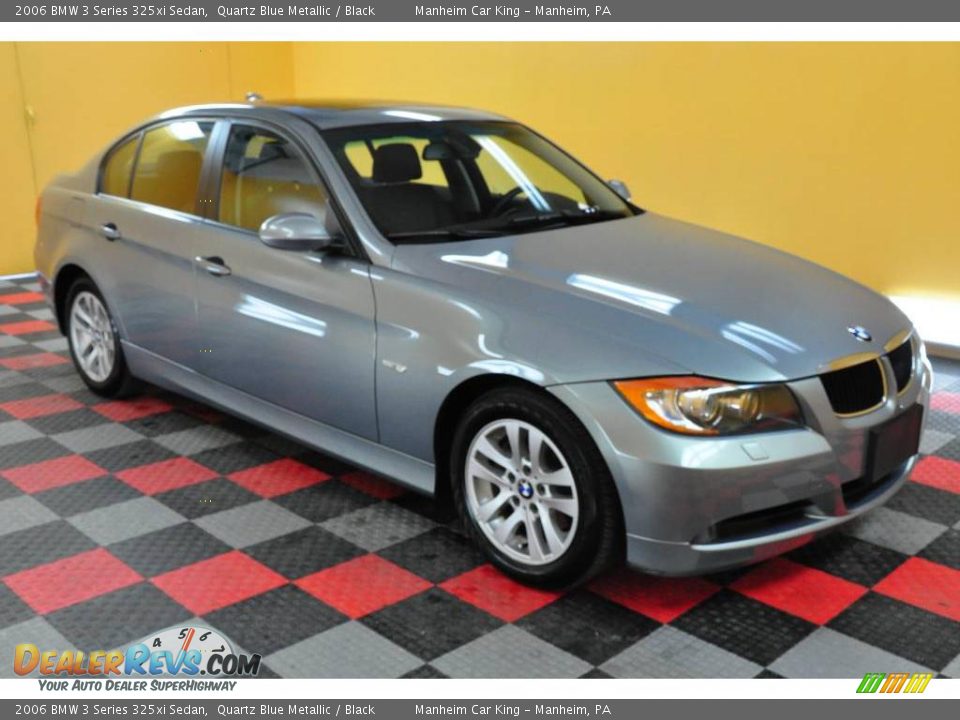 2006 BMW 3 Series 325xi Sedan Quartz Blue Metallic / Black Photo #1