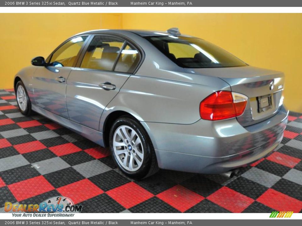 2006 BMW 3 Series 325xi Sedan Quartz Blue Metallic / Black Photo #4