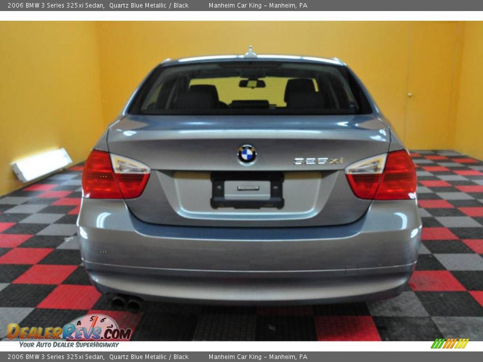 2006 BMW 3 Series 325xi Sedan Quartz Blue Metallic / Black Photo #5