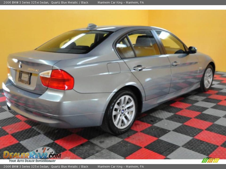 2006 BMW 3 Series 325xi Sedan Quartz Blue Metallic / Black Photo #6