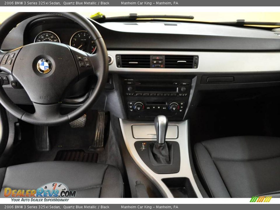 2006 BMW 3 Series 325xi Sedan Quartz Blue Metallic / Black Photo #7