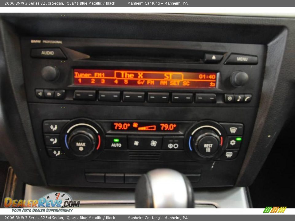 2006 BMW 3 Series 325xi Sedan Quartz Blue Metallic / Black Photo #8