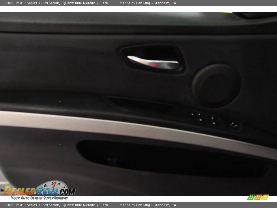 2006 BMW 3 Series 325xi Sedan Quartz Blue Metallic / Black Photo #12