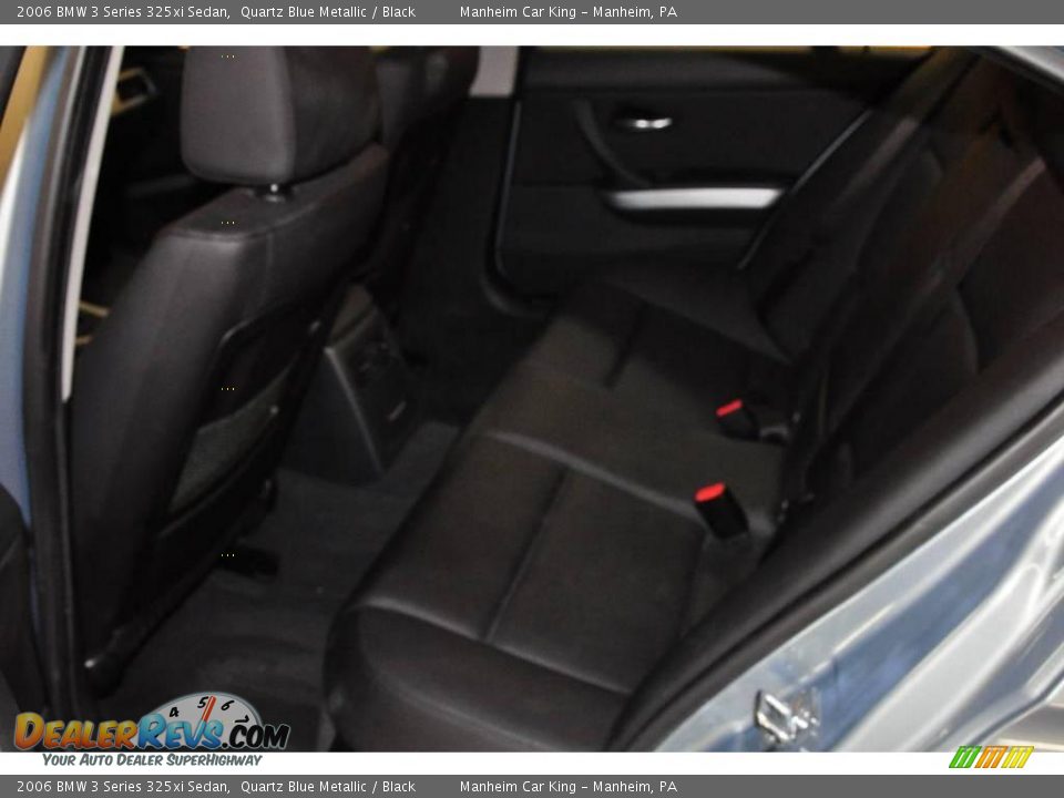 2006 BMW 3 Series 325xi Sedan Quartz Blue Metallic / Black Photo #14