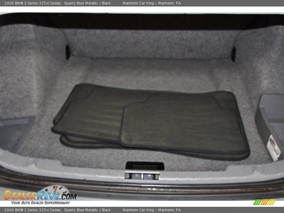 2006 BMW 3 Series 325xi Sedan Quartz Blue Metallic / Black Photo #15