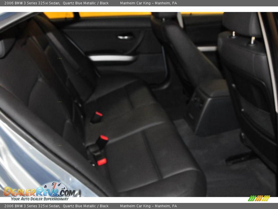 2006 BMW 3 Series 325xi Sedan Quartz Blue Metallic / Black Photo #16