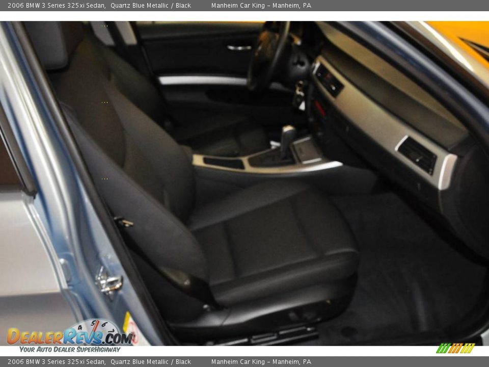 2006 BMW 3 Series 325xi Sedan Quartz Blue Metallic / Black Photo #17