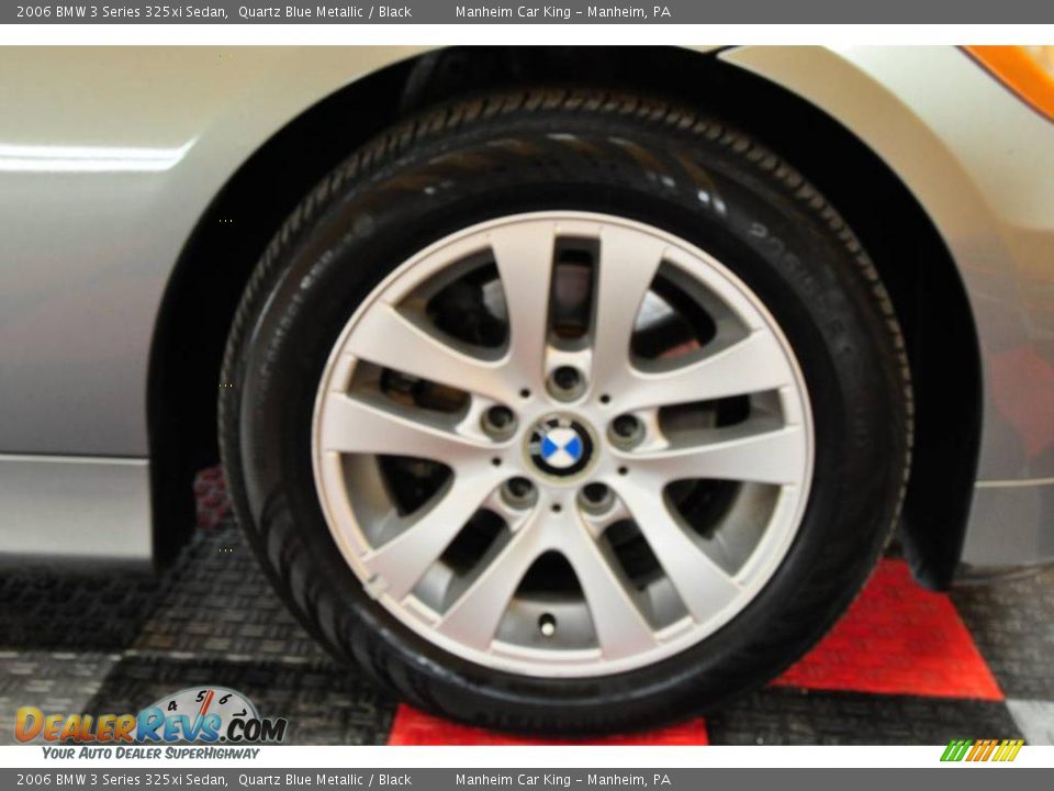 2006 BMW 3 Series 325xi Sedan Quartz Blue Metallic / Black Photo #18