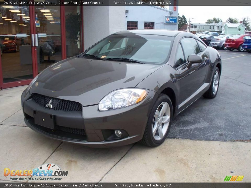 2010 Mitsubishi Eclipse GS Coupe Carbon Pearl / Dark Charcoal Photo #1