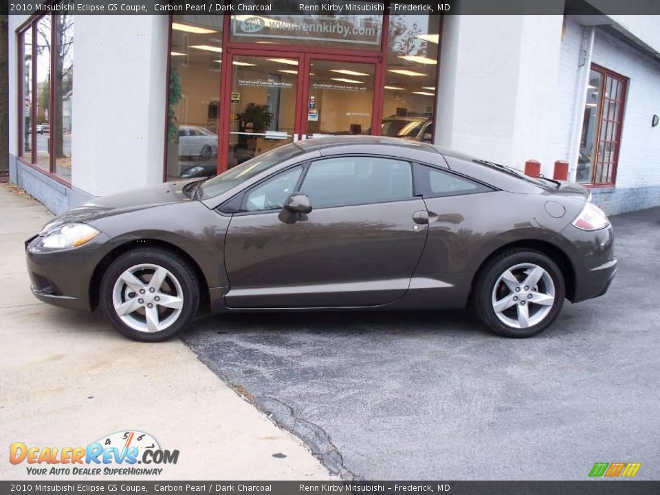 2010 Mitsubishi Eclipse GS Coupe Carbon Pearl / Dark Charcoal Photo #2