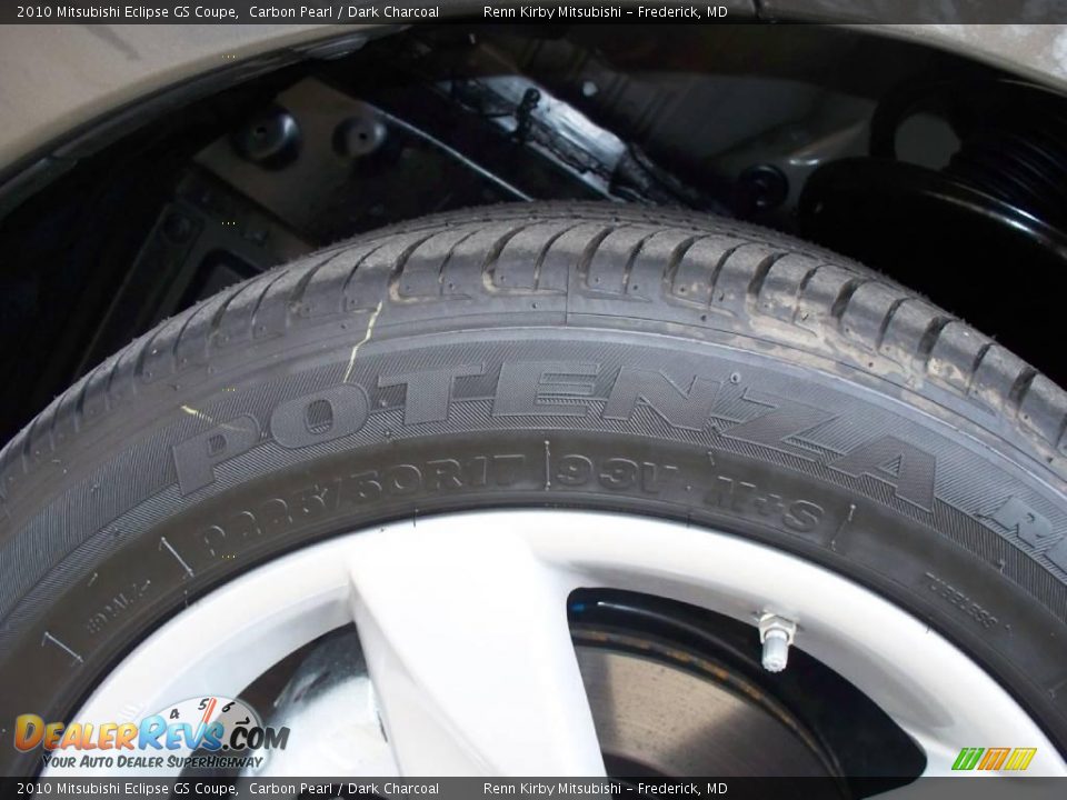 2010 Mitsubishi Eclipse GS Coupe Carbon Pearl / Dark Charcoal Photo #4