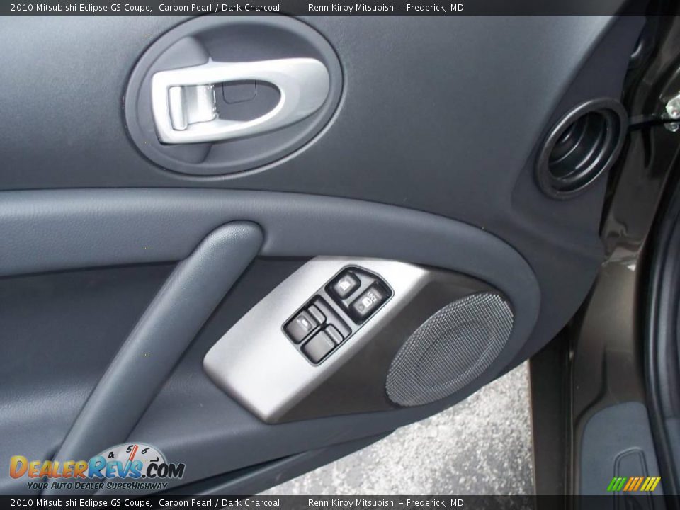2010 Mitsubishi Eclipse GS Coupe Carbon Pearl / Dark Charcoal Photo #7