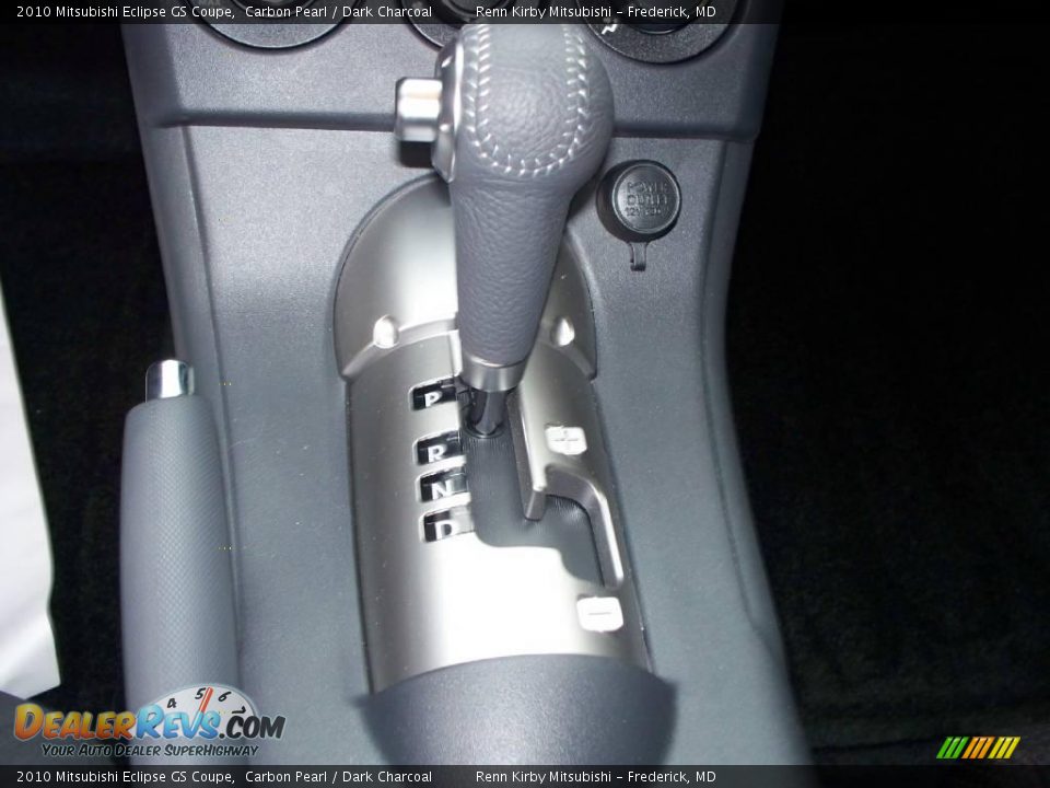 2010 Mitsubishi Eclipse GS Coupe Carbon Pearl / Dark Charcoal Photo #13