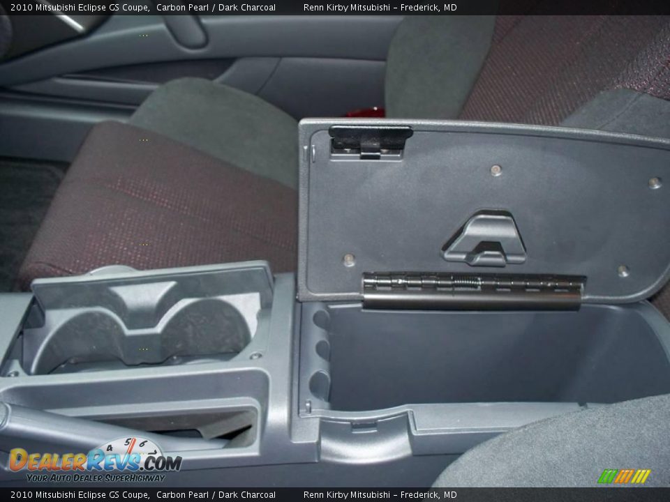 2010 Mitsubishi Eclipse GS Coupe Carbon Pearl / Dark Charcoal Photo #14
