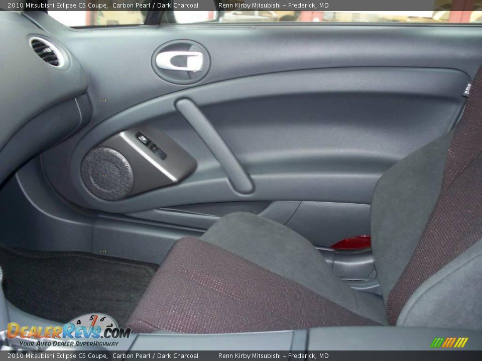 2010 Mitsubishi Eclipse GS Coupe Carbon Pearl / Dark Charcoal Photo #15