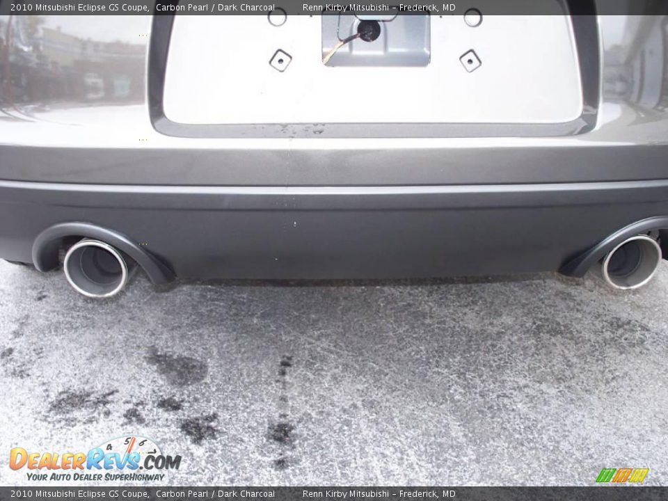 2010 Mitsubishi Eclipse GS Coupe Carbon Pearl / Dark Charcoal Photo #19