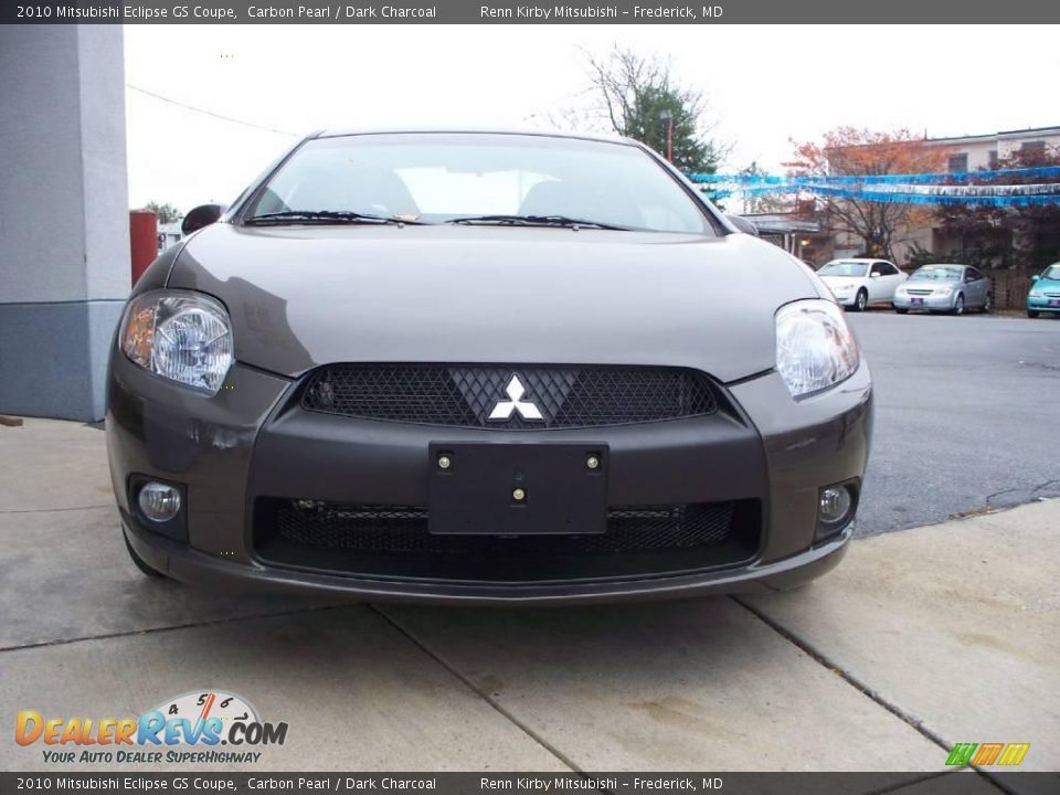 2010 Mitsubishi Eclipse GS Coupe Carbon Pearl / Dark Charcoal Photo #21