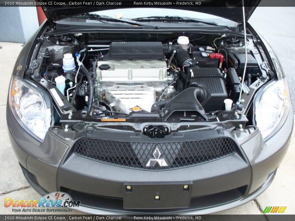 2010 Mitsubishi Eclipse GS Coupe Carbon Pearl / Dark Charcoal Photo #22