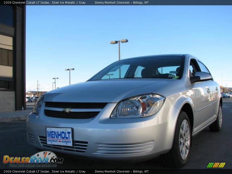 2009 Chevrolet Cobalt LT Sedan Silver Ice Metallic / Gray Photo #2