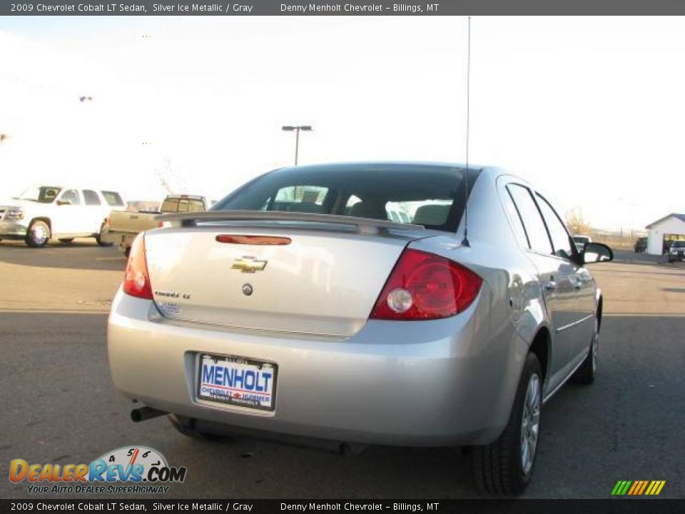2009 Chevrolet Cobalt LT Sedan Silver Ice Metallic / Gray Photo #5