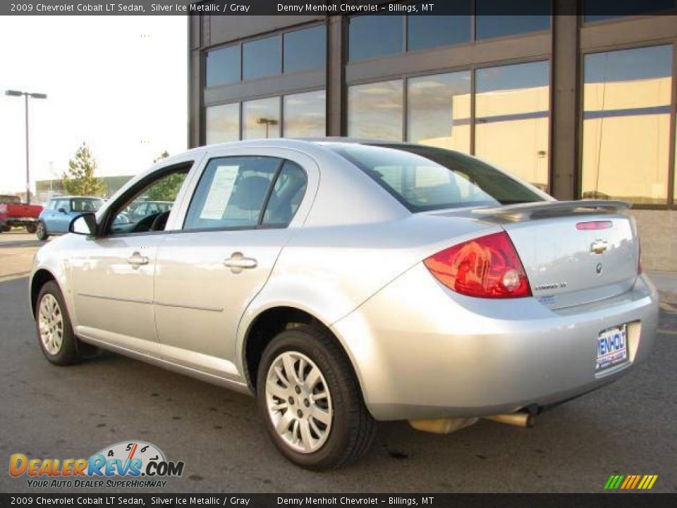 2009 Chevrolet Cobalt LT Sedan Silver Ice Metallic / Gray Photo #6
