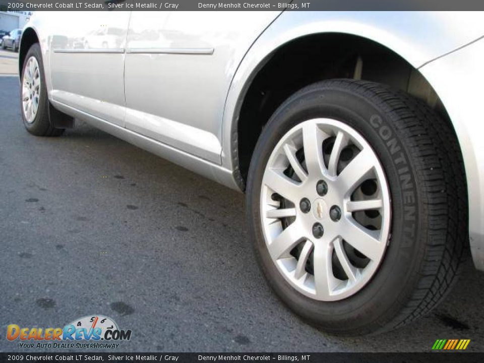 2009 Chevrolet Cobalt LT Sedan Silver Ice Metallic / Gray Photo #7