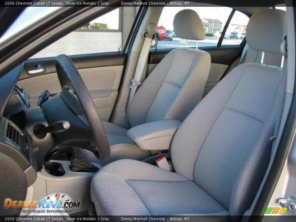 2009 Chevrolet Cobalt LT Sedan Silver Ice Metallic / Gray Photo #9