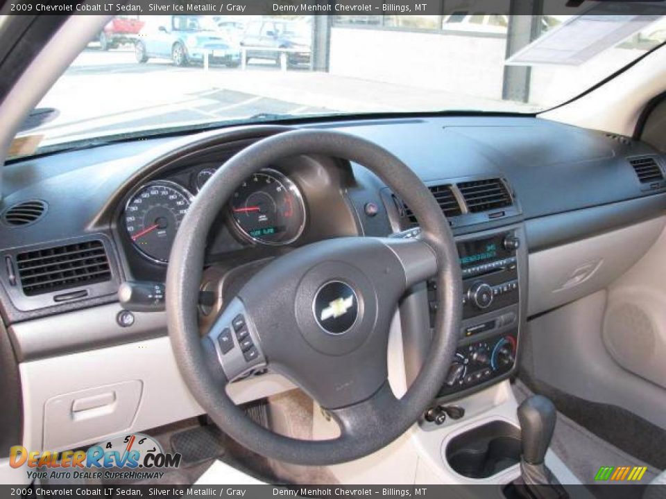 2009 Chevrolet Cobalt LT Sedan Silver Ice Metallic / Gray Photo #10