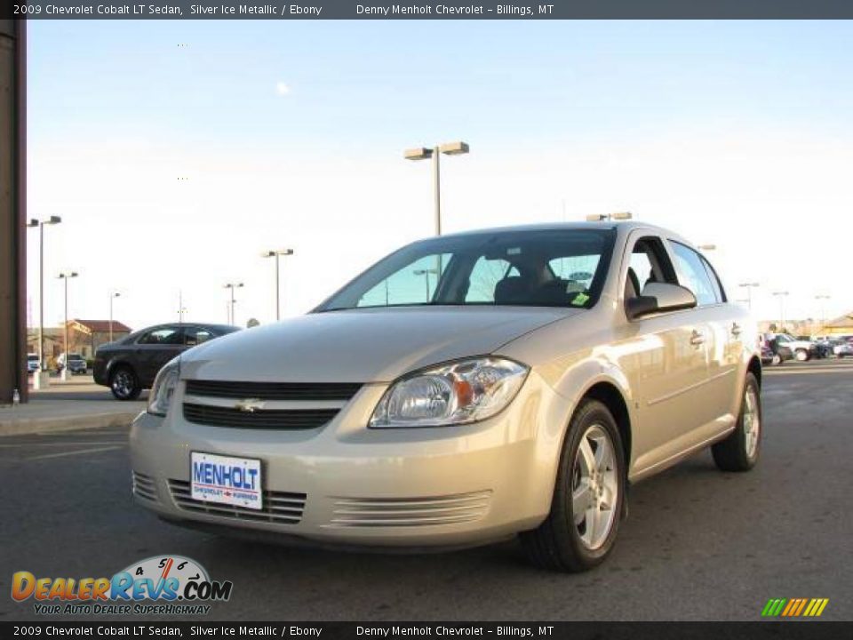 2009 Chevrolet Cobalt LT Sedan Silver Ice Metallic / Ebony Photo #2