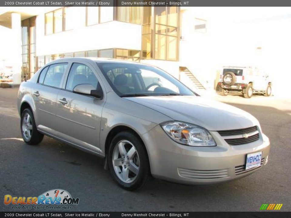 2009 Chevrolet Cobalt LT Sedan Silver Ice Metallic / Ebony Photo #3